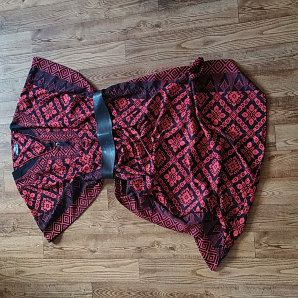Red and Black Kaftan